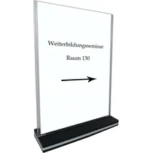 Hti-Living Tischaufsteller A3 Hochformat HTI-Line