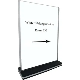 Hti-Living Tischaufsteller A3 Hochformat HTI-Line