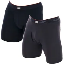 SAXX Underwear Saxx Multi-Sport Mesh x2 vêtement running homme - Noir - S