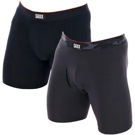 SAXX Underwear Saxx Multi-Sport Mesh x2 vêtement running homme - Noir - S