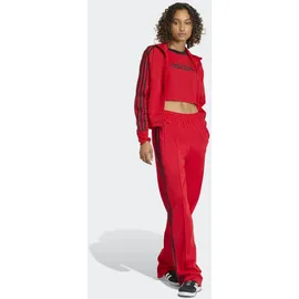 adidas Trainingsjacke ADIDAS ORIGINALS "FIREBIRD CLASSIC", Damen, Gr. XL, better scarlet, schwarz, Obermaterial: 100% Polyester, Jacken Trainingsjacke, FIREBIRD, reguläre Passform