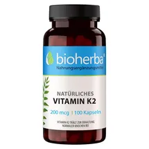 Bioherba Natürliches Vitamin K2 Kapseln 100 St.
