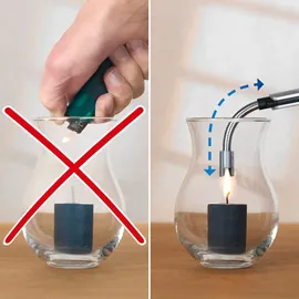 Maximex LED Lichtbogen-Feuerzeug