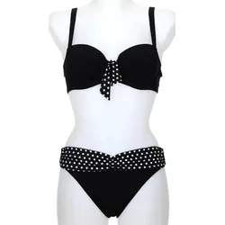 SUNFLAIR Damen Bikini Bikini, schwarz, 38B