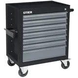 Stier Werkstattwagen BLACK-Edition, leer