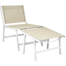 Beliani Gartenstuhl 54 x 70 x 60 cm beige 1 St.