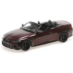 MINICHAMPS 1:18 BMW M4 CABRIOLET - 2020 - RED METALLIC