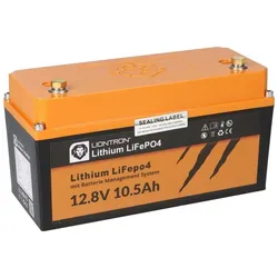LIONTRON LiFePO4 Akku LX 12,8V 10,5Ah BMS 3000 Zyklen