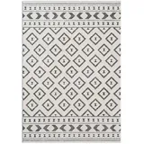 Carpet City "LOUNGE 9999", Grau, B:120cm H:15mm L:170cm, Obermaterial: 100, Polyester, Teppiche, Teppich, Kurzflor-Teppich Modern, Hoch-Tief-Struktur, Wohnzimmer, Schlafzimmer