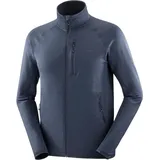 Salomon - Essential Lightwarm - Fleecejacke Gr XL blau