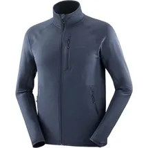 Salomon - Essential Lightwarm - Fleecejacke Gr XL blau