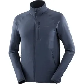 Salomon - Essential Lightwarm - Fleecejacke Gr XL blau