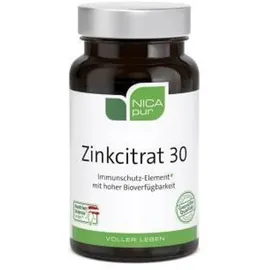 NICAPUR Zinkcitrat 30 mg Kapseln 60 St.