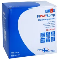 FINK & WALTER GMBH Mullkompressen 10 x 10 cm 50 St.