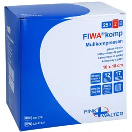 FINK & WALTER GMBH Mullkompressen 10 x 10 cm 50 St.