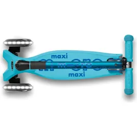 Micro Mobility Maxi Micro Deluxe faltbar LED bright blue