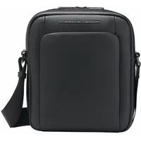 Porsche Design Umhängetasche Roadster Leather Shoulderbag XS 1510 Umhängetaschen Schwarz Herren