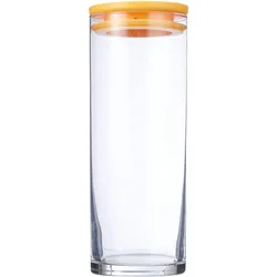 Pasabahce 43756 Vorratsdosen Set aus Glas, Deckel mit Dichtung Aufbewahrungsbehälter