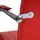 Mendler Esszimmerstuhl Samara Kunststoff rot 2er Set