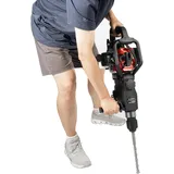 NadineDutol 1200W Abbruchhammer Benzin,Stemmhammer Meißelhammer,Stemmhammer Meißelhammer,2-Takt Motor,32.6 cc,mit 3 Bohrer,1 Werkzeugkasten
