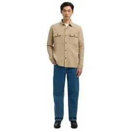 Selected SLHJACKIE Sweatjacke Herren beige XL