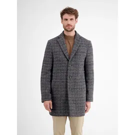 Lerros Herren-Mantel, kariert - Classic Navy - 50