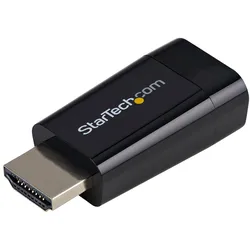 StarTech.com Kompakter HDMI auf VGA Adapter/ Konverter ideal für Chromebooks Ult