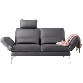 KAWOLA Sofa HURRICANE 2-Sitzer Leder