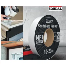 SOUDAL Fugendichtband Soudaband Pro MF1 63/10-20 6 m