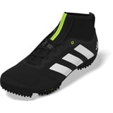 Adidas Unisex The Gravel Shoe 2.0 Shoes-Low (Non Football), Core Black/FTWR White/Lucid Lemon, 35 EU