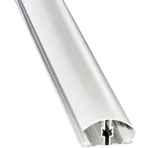 Gutta PVC Klemm-Verbindungsprofil 2500 mm weiß für 10, 16 mm Hohlkammerplatte