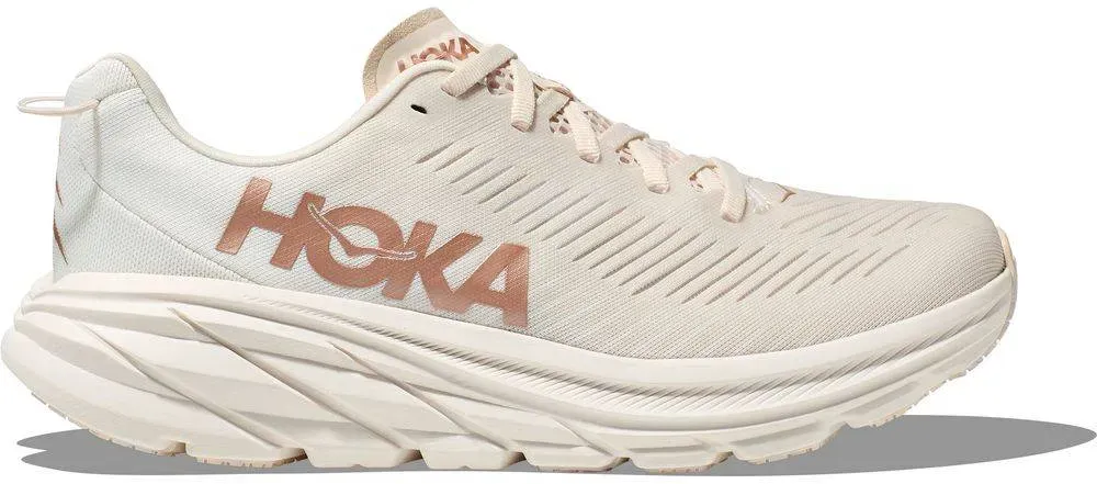 Hoka W Rincon 3 Damen Laufschuh eggnog / rose gold