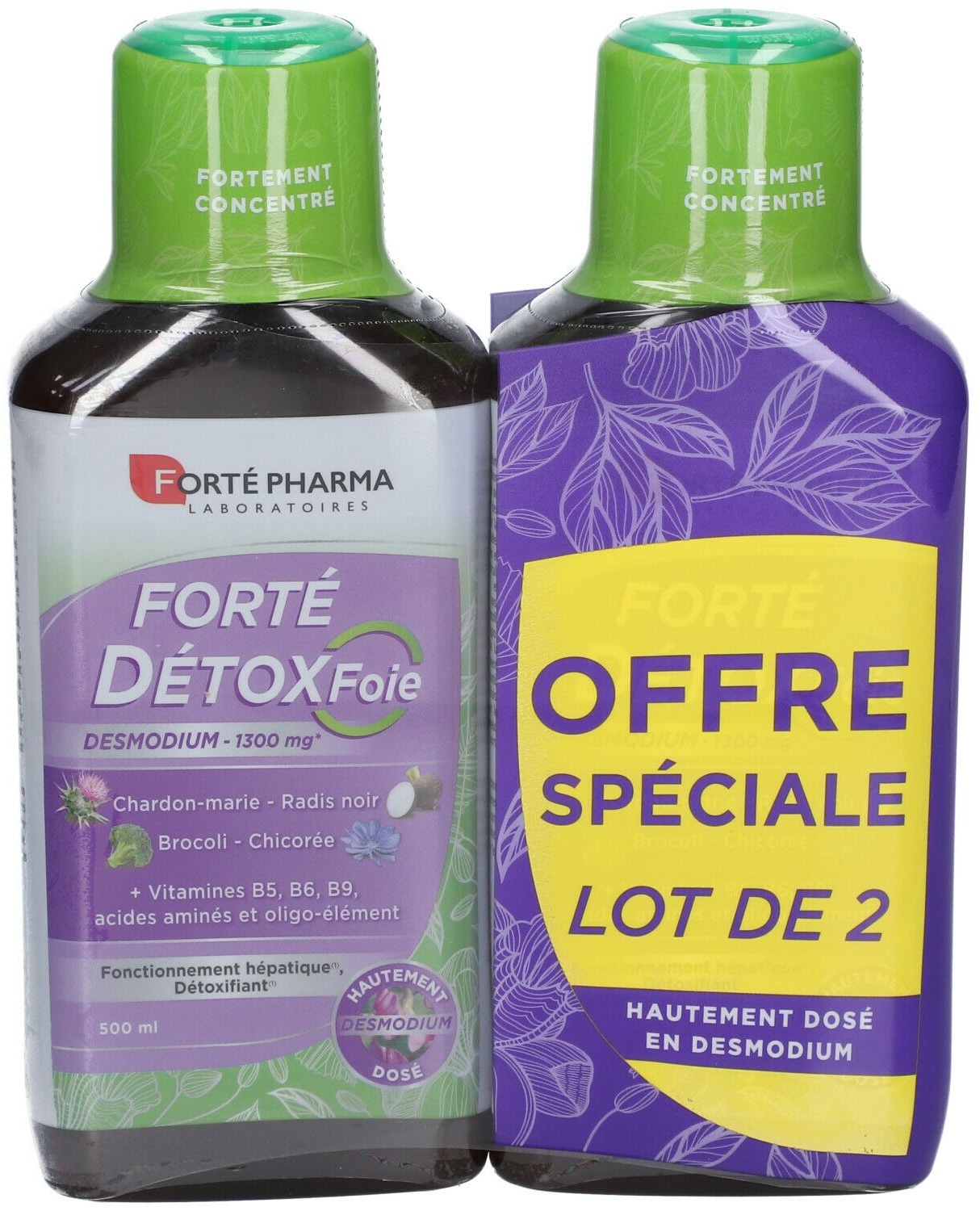 Forté Pharma FORTÉ DÉTOX FOIE 2x500 ml jus