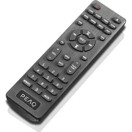 PEAQ PDR 370 BT-B Internetradio, DAB+ Radiotuner, FM Tuner, Internet-Radio, DAB+, FM, Internet Radio, DAB, Bluetooth, Schwarz