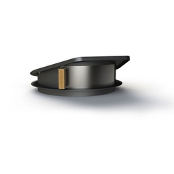 Yakiniku Pizzaofen, Edelstahl, für 19" Kamado - silberfarben