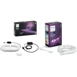 Philips Hue White & Color Ambiance Outdoor Lightstrip (5 m) & White & Color Ambiance Lightstrip Plus Erweiterung (1 m)