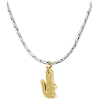 Lacoste Kette mit Anhänger ARTHOR gelb/goldfarben