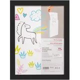 Walther MB130B Artist Explorer Holzrahmen 21x29,7cm Kunstglas schwarz