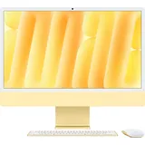 Apple iMac 24" iMac (23,5 Zoll, Apple Apple M4 M4, 10‐Core GPU, 16 GB RAM, 256 GB SSD, Luftkühlung) gelb