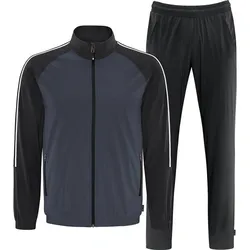 SCHNEIDER SPORTSWEAR Herren Sportanzug EARLM-ANZUG, darkgrey/schwarz, 58