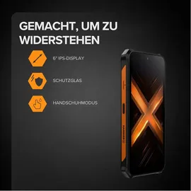Hammer Energy X2 6 GB RAM 128 GB Schwarz/Orange