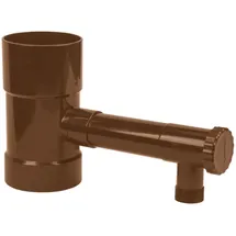 mobilibrico Regensammler Schwanenhals 100 mm Braun