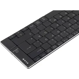 Renkforce Bluetooth-Tastatur DE schwarz (RF-DS-SLIMBT)