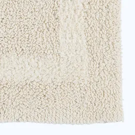 Homescapes Badteppich Creme 70 x 120 cm