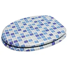 Sanilo WC-Sitz Mosaik Blau,