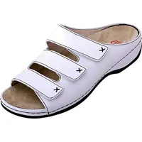 Berkemann Franziska Pantolette, Kalbsleder weiß, 38 2/3 - Weiß