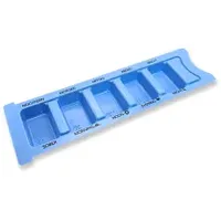 EDLICH & HABEL Medikamentendispenser, Gr. M, blau EDHA10218-M5-B , 1 Karton = 200 Stück