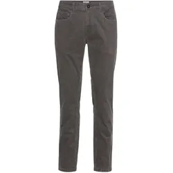 Cordhose CAMEL ACTIVE, Herren, Gr. 33, Länge 30, grau (rock grau), Cord, Web, Obermaterial: 98% Baumwolle, 2% Elasthan, unifarben, casual, bequem lang, Hosen, mit Stretchanteil