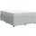 vidaXL Boxspringbett 140 x 200 cm Hellgrau