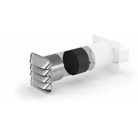 Naber E-Jal Col® flow 125 Mauerkasten inkl. Thermobox, weiß/Edelstahl 4033044